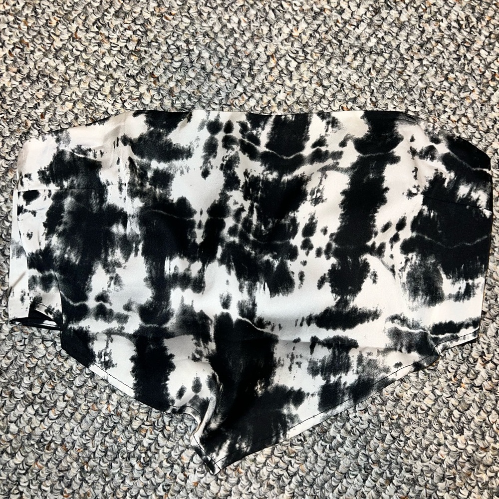 Garage Tie Bandeau Top